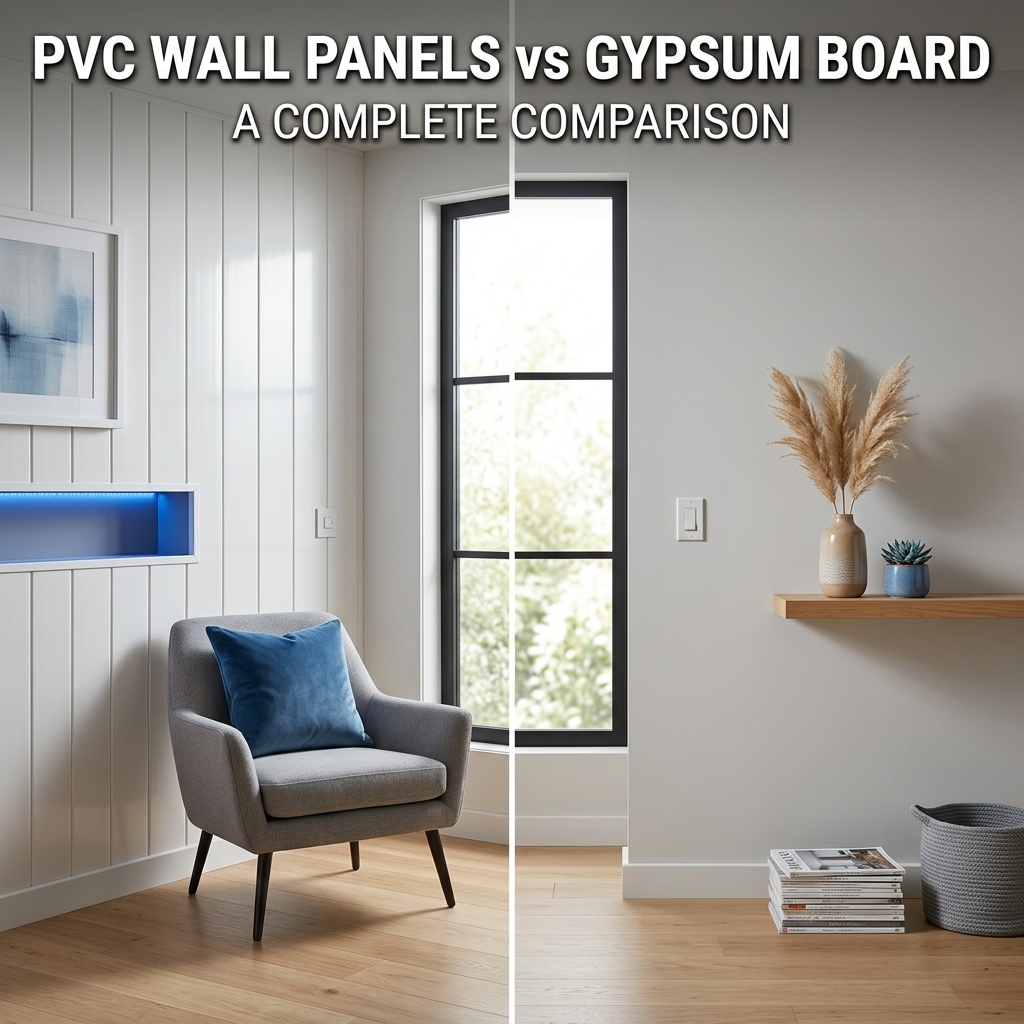 PVC vs Gypsum